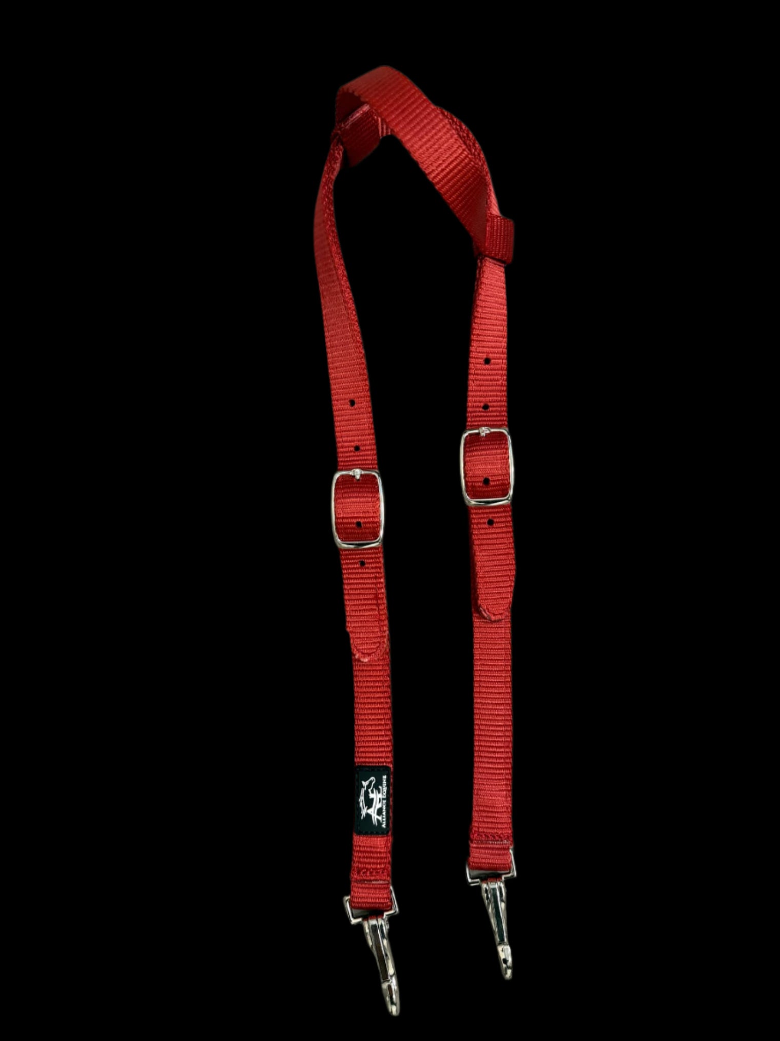 Red Alliance Equine quick change headstall