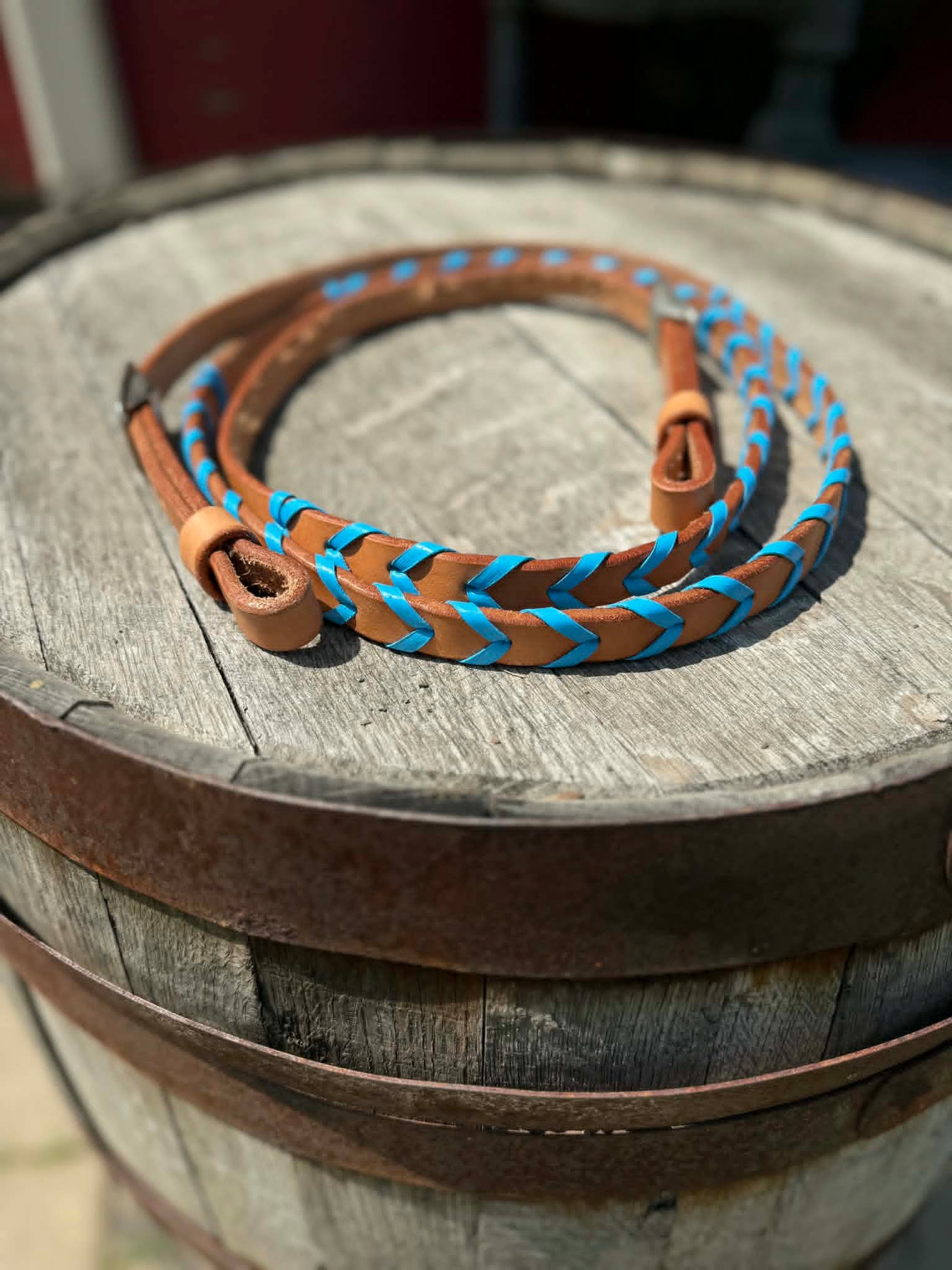Rênes en cuir