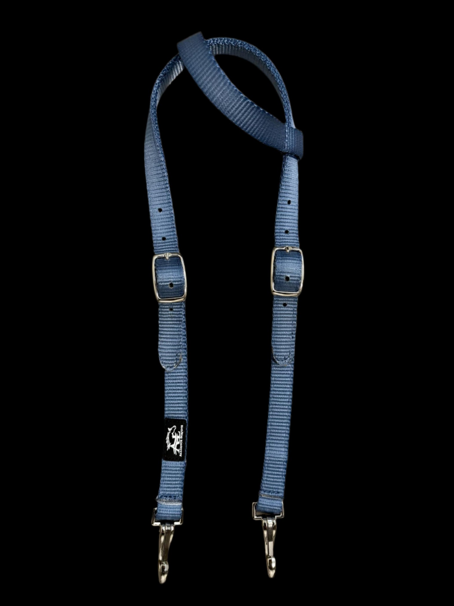 Denim Blue Alliance Equine quick change headstall