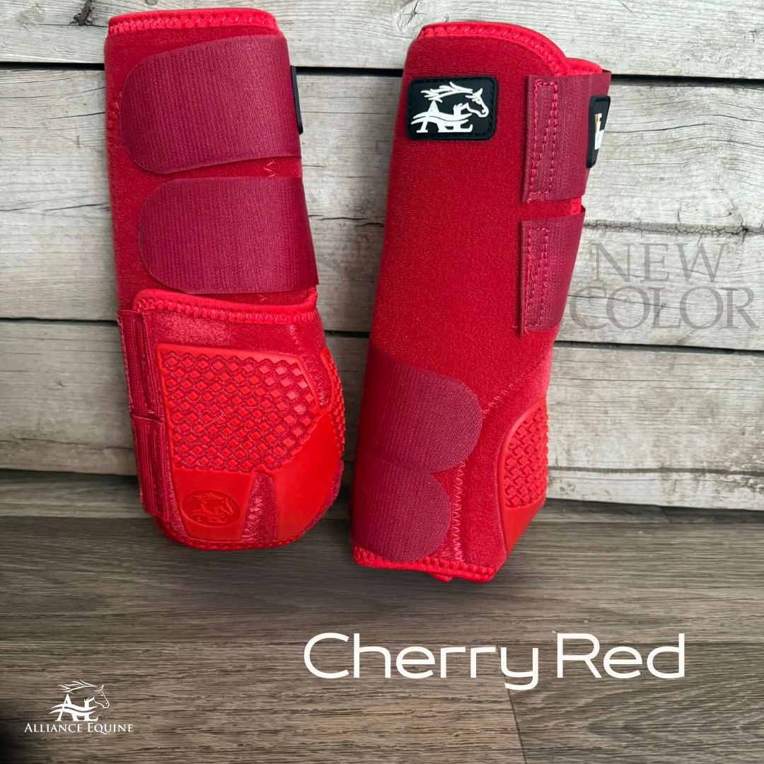Cherry Red V20x Sport Protective boot.