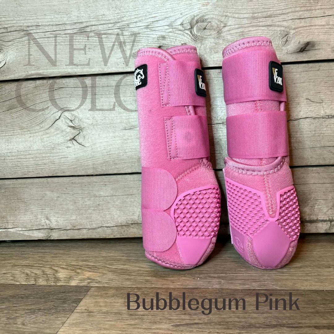 Bubble Gum V20x Sport Protective boot in stable.