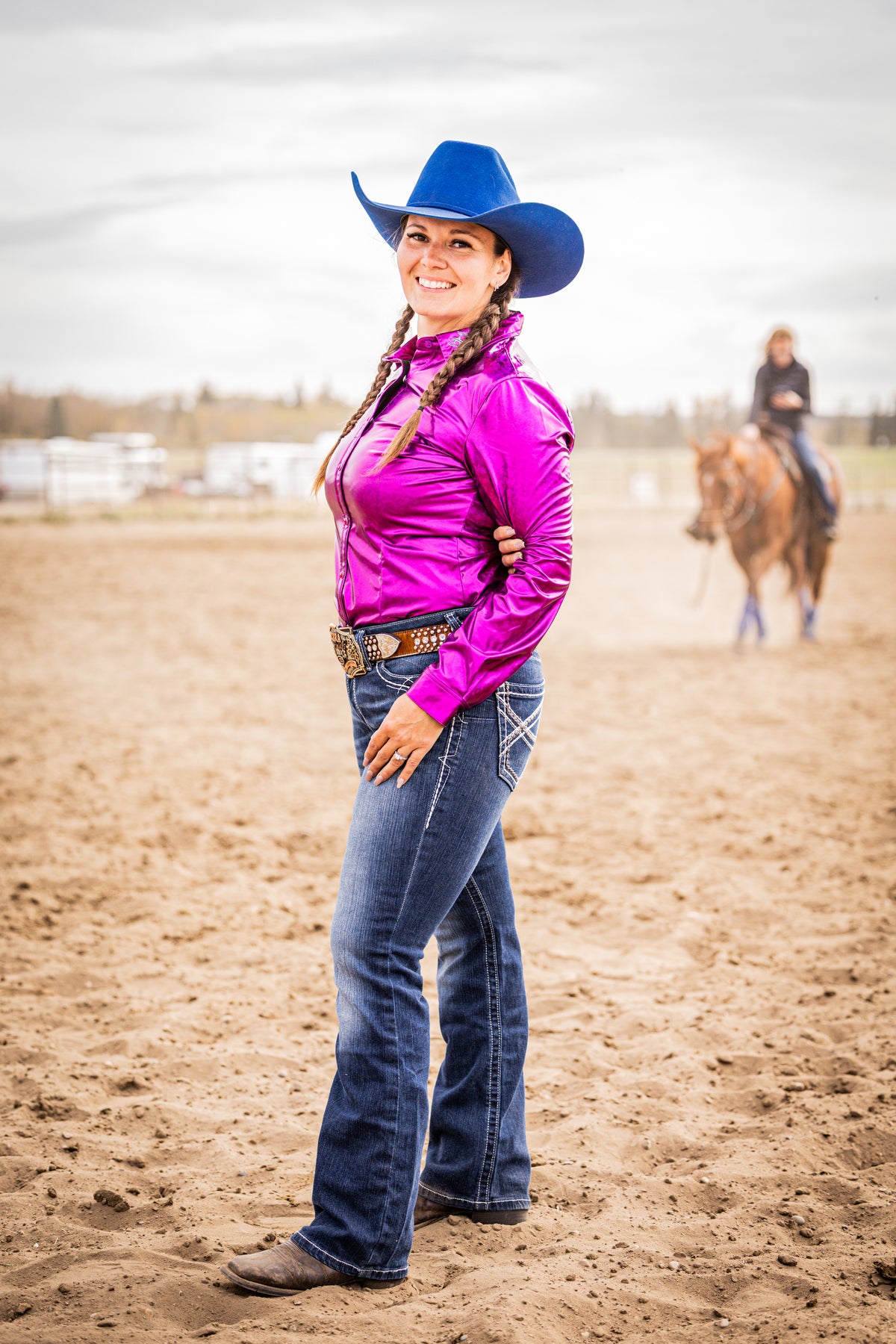 Holographic Western Shirt