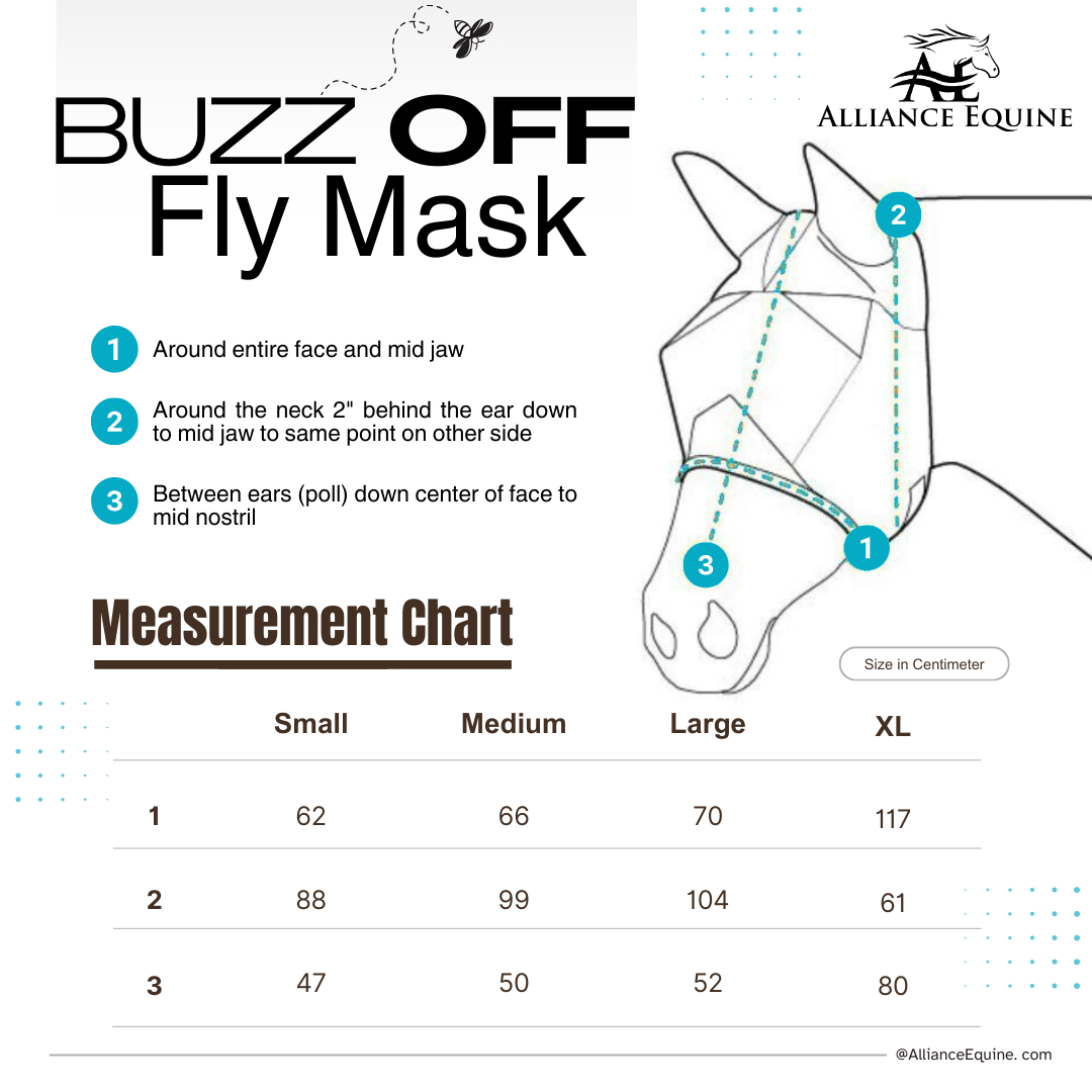 Buzz Off Fly Mask