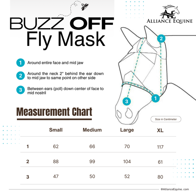 Buzz Off Fly Mask