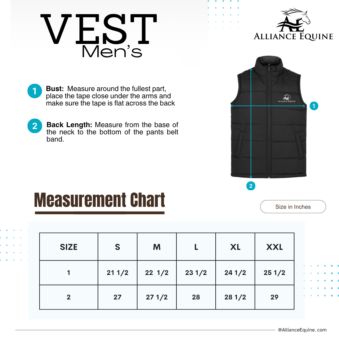 Alliance Equine Men's Vest