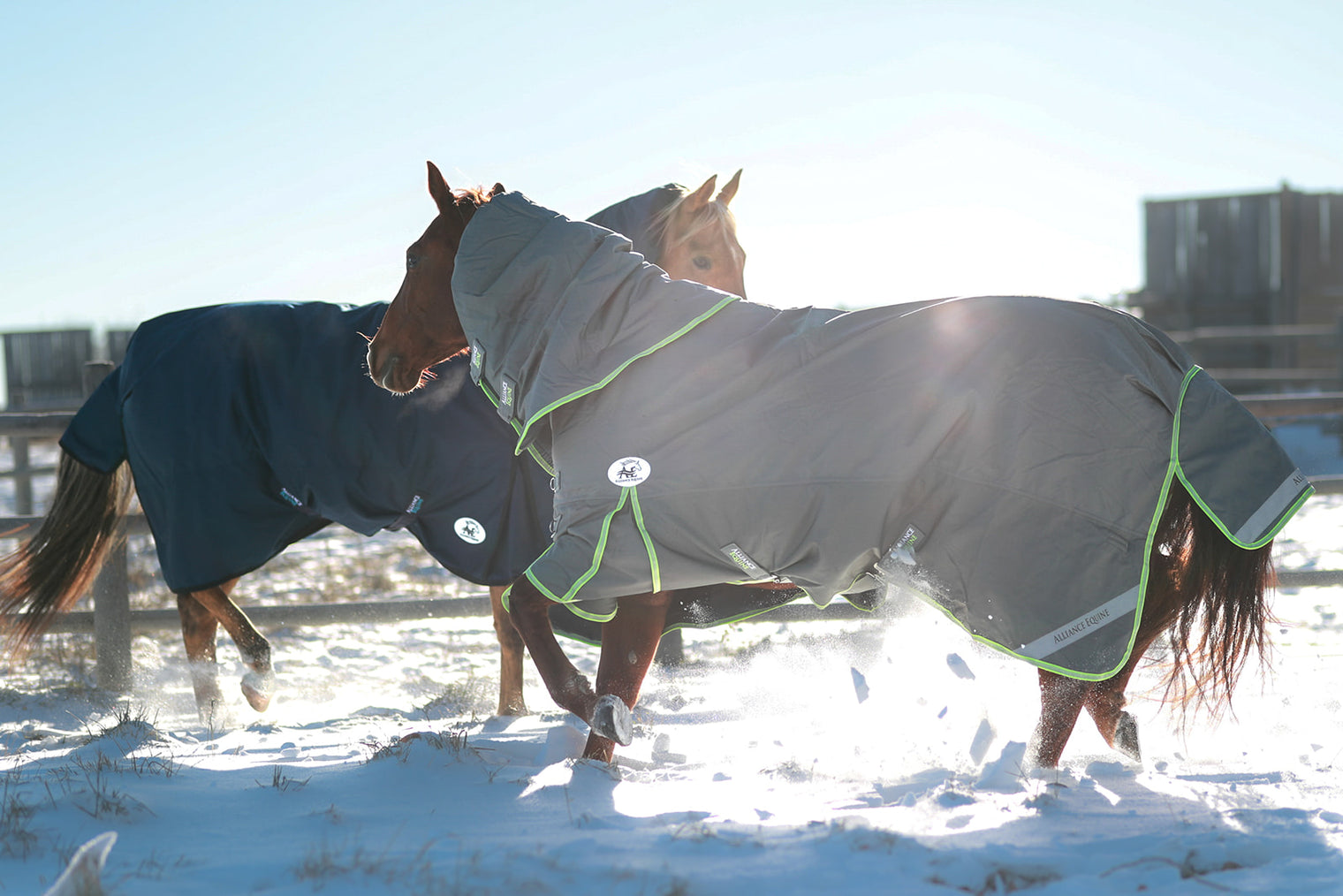 1200D Ballistic Nylon winter blanket side view