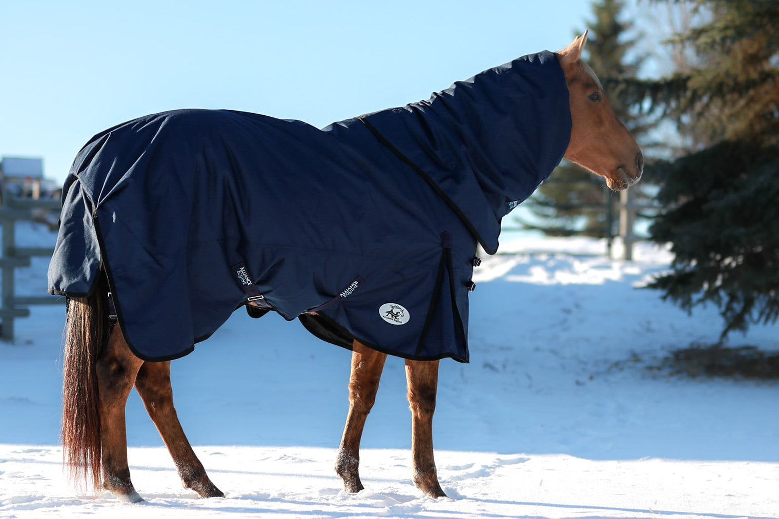 1200D Ripstop winter blanket side view