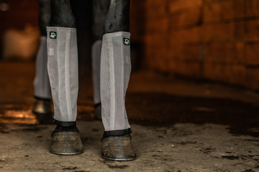 Buzz off Fly Boots (front)