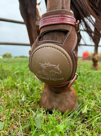 LEATHER SKID BOOTS
