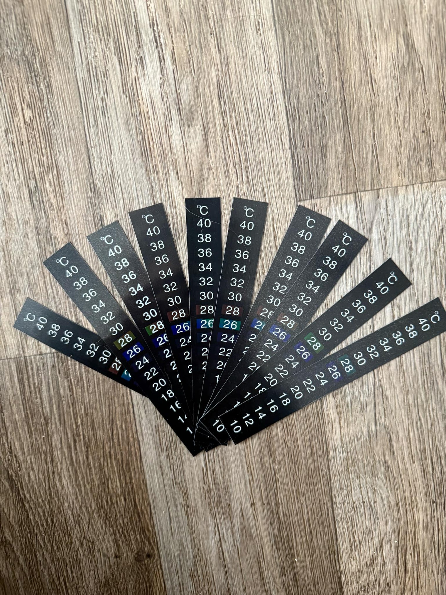 AE Thermometer Sticker (10°C - 40°C)