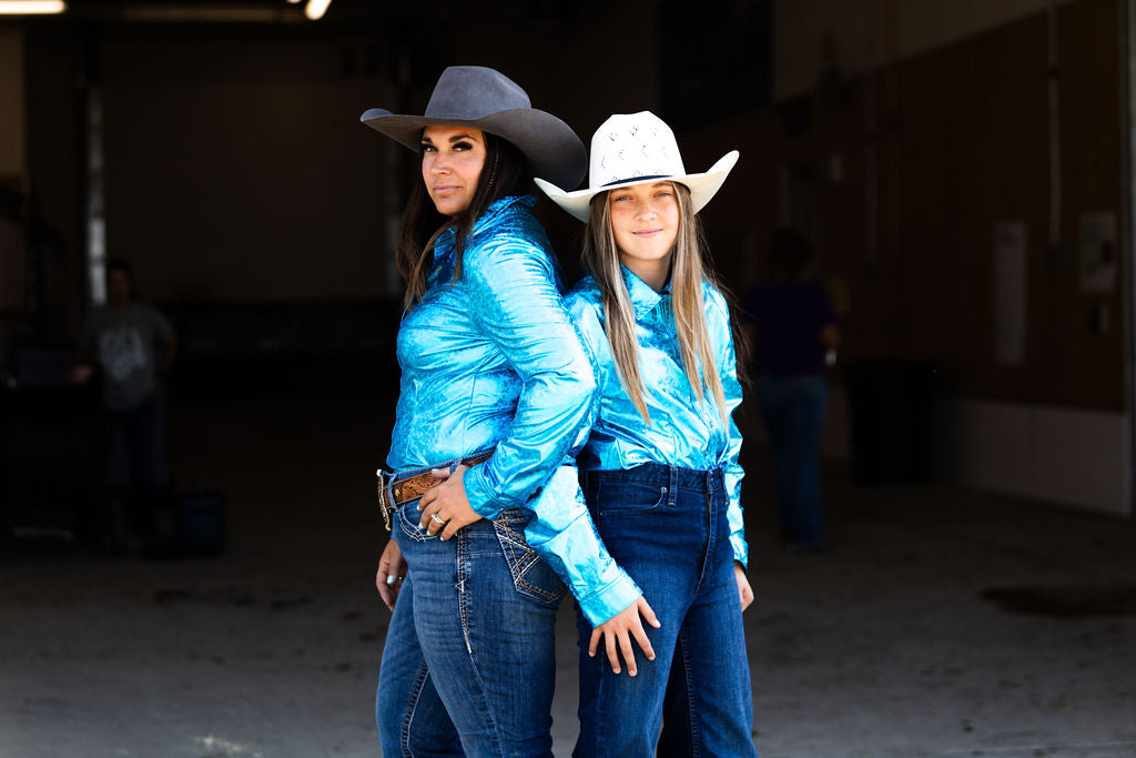 Holographic Performance Western Shirt