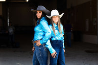 Holographic Performance Western Shirt