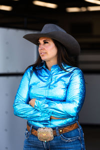 Holographic Performance Western Shirt