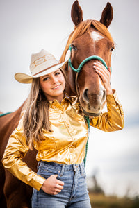 Holographic Western Shirt