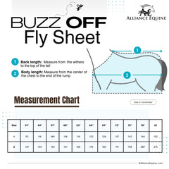 Buzz Off Fly Sheet - NOW  Available in Cool Pink or Pastel Plaid