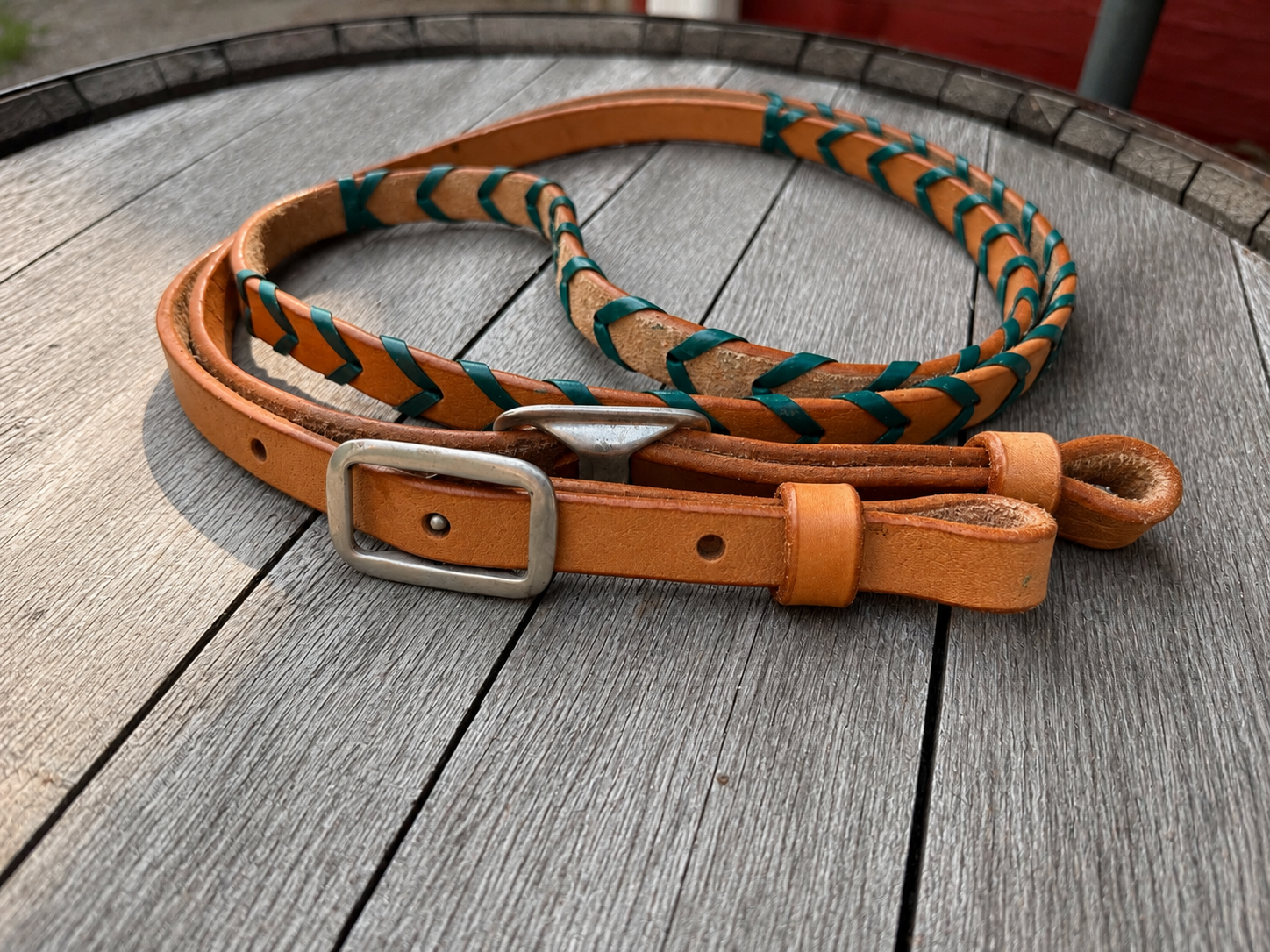 Rênes en cuir