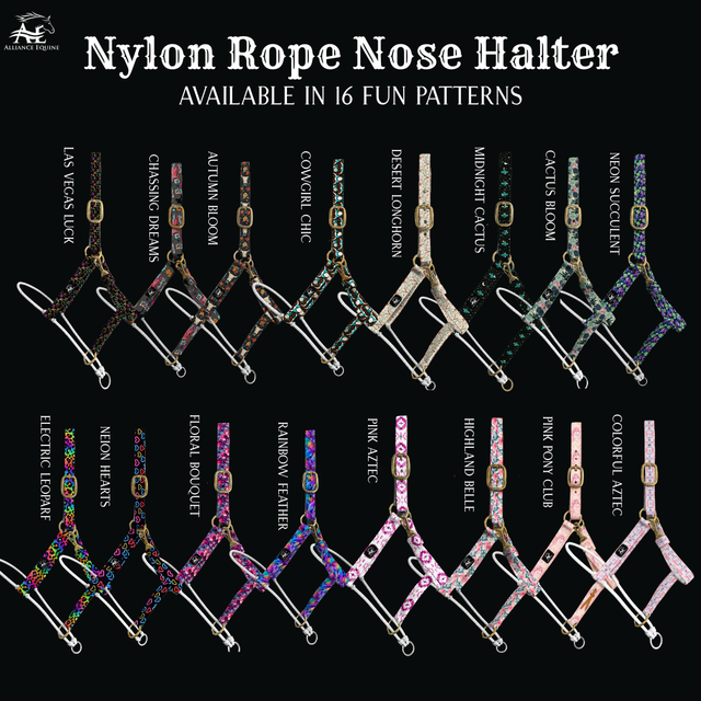 Rope Nose Nylon Halter