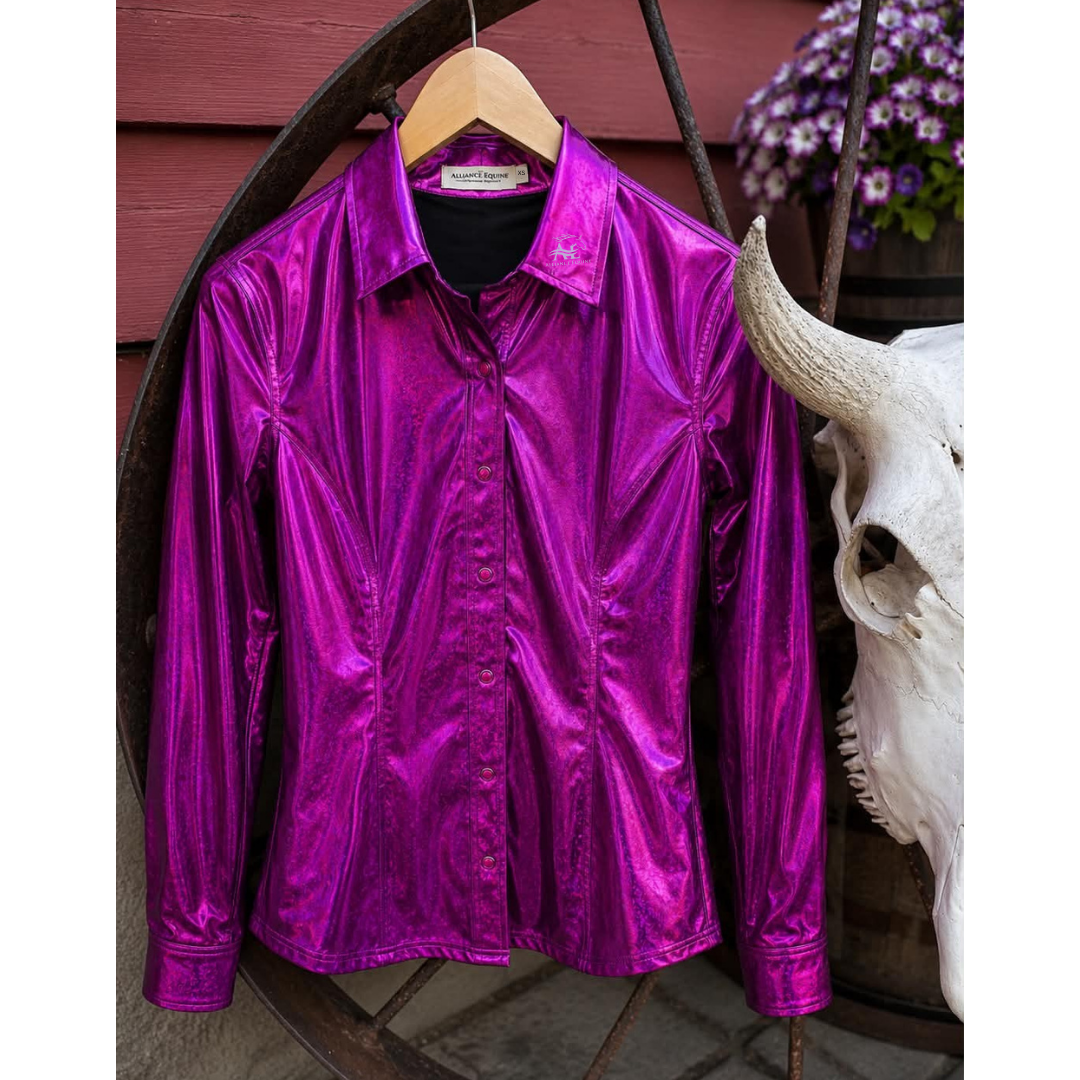 Holographic Performance Western Shirt