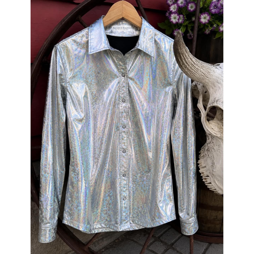 Holographic Performance Western Shirt