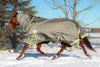 1200D Ballistic Nylon winter blanket side view