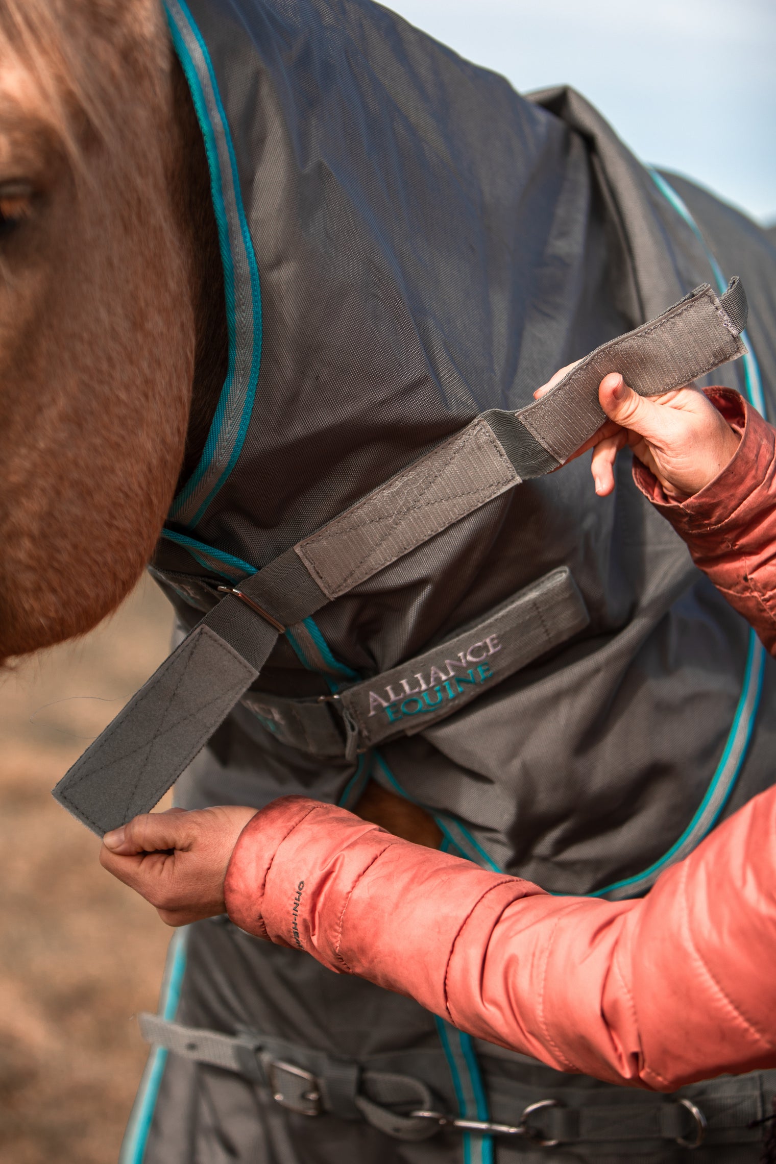 Ballistic Nylon Rain sheet neck strap