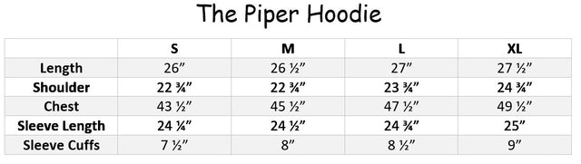 Piper hoodie