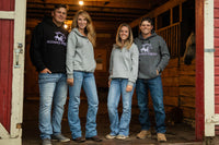 AE hoodies front view